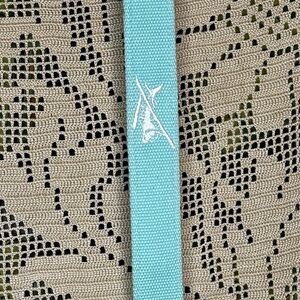 Vineyard Vines Men’s Sz 34 Belt Blue Airplane Water Plane Belt Leather Accents